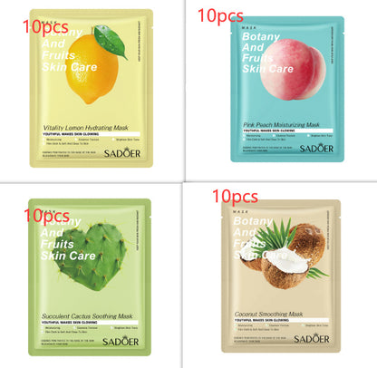 SADOER Full English Fruit Plant Mask Hydrating