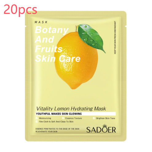 SADOER Full English Fruit Plant Mask Hydrating