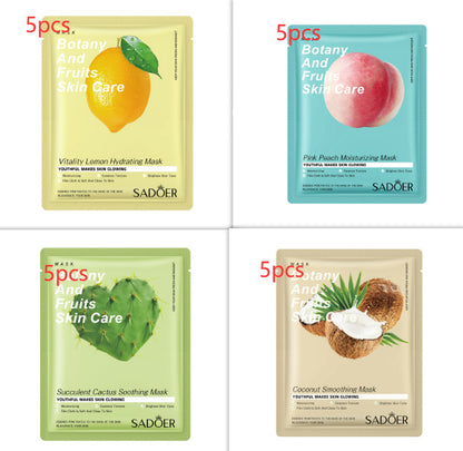 SADOER Full English Fruit Plant Mask Hydrating