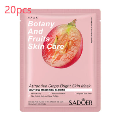 SADOER Full English Fruit Plant Mask Hydrating